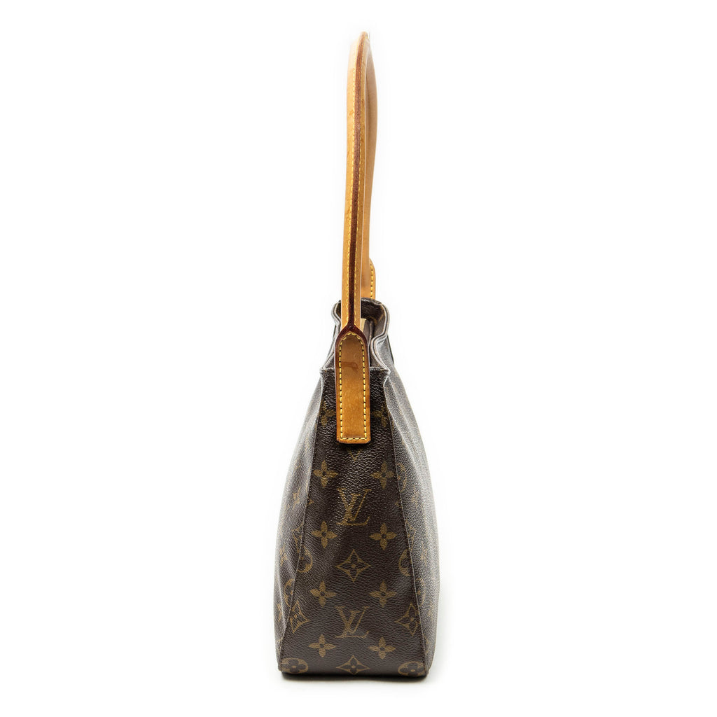 Shoulder Bag Looping MM Brown Monogram Canvas