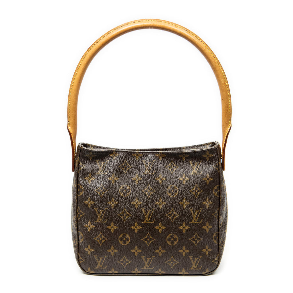 Shoulder Bag Looping MM Brown Monogram Canvas