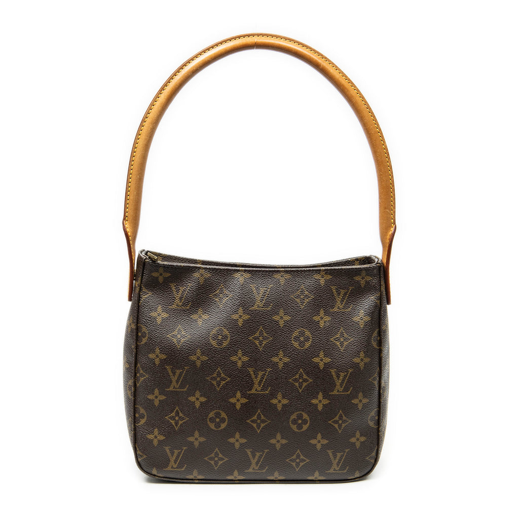 Shoulder Bag Looping MM Brown Monogram Canvas