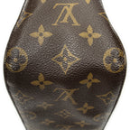 Shoulder Bag Looping MM Brown Monogram Canvas