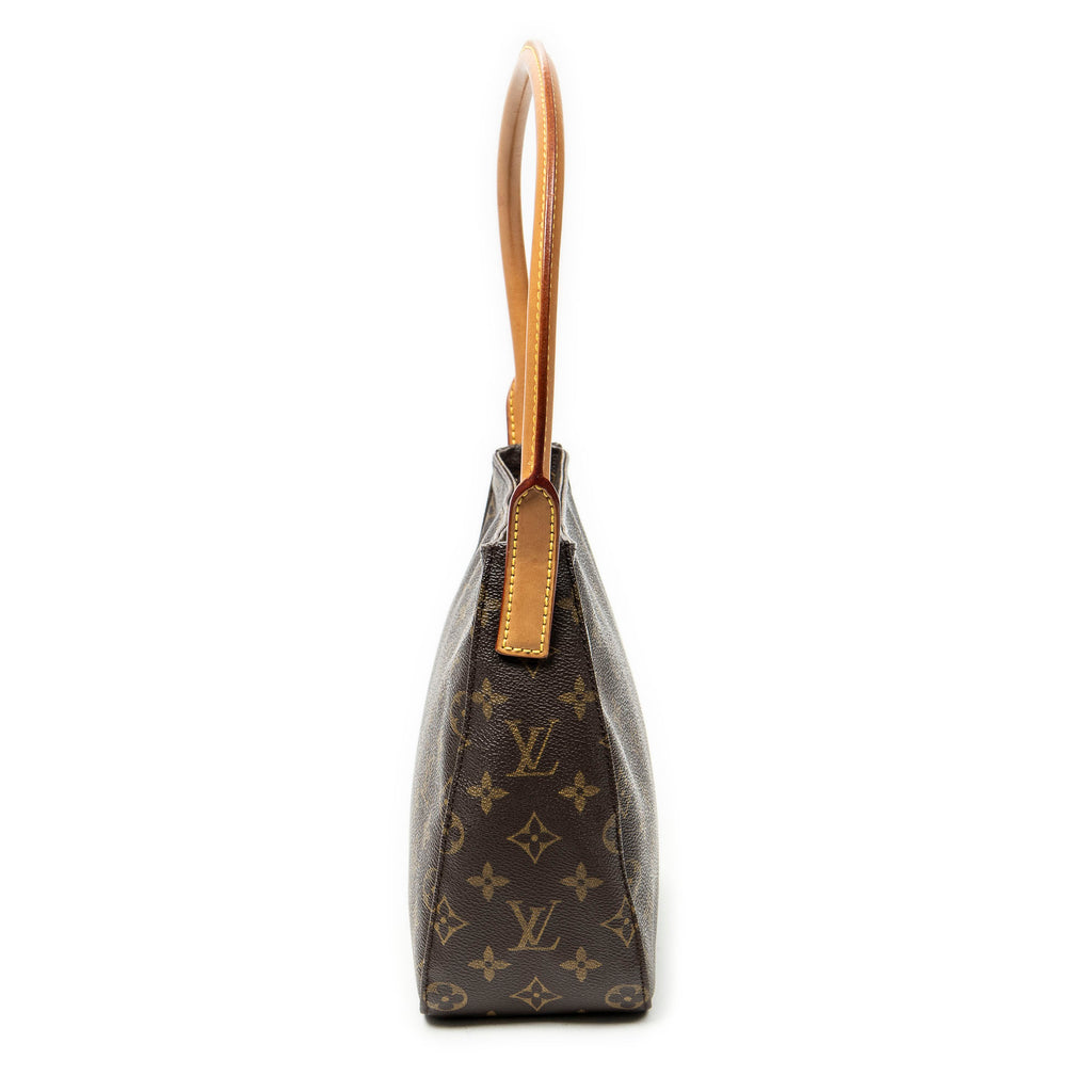 Shoulder Bag Looping MM Brown Monogram Canvas