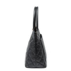 Shoulder Bag Timeless Medallion Tote Black Quilted Caviar Leather