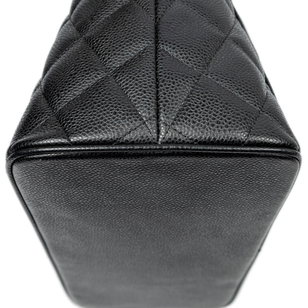 Shoulder Bag Timeless Medallion Tote Black Quilted Caviar Leather