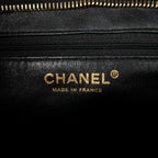 Shoulder Bag Timeless Medallion Tote Black Quilted Caviar Leather