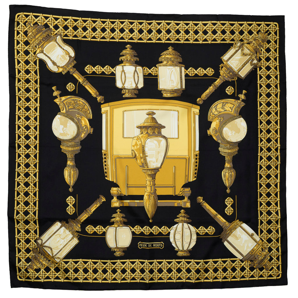 Scarf Scarf Black 100% Twill Silk