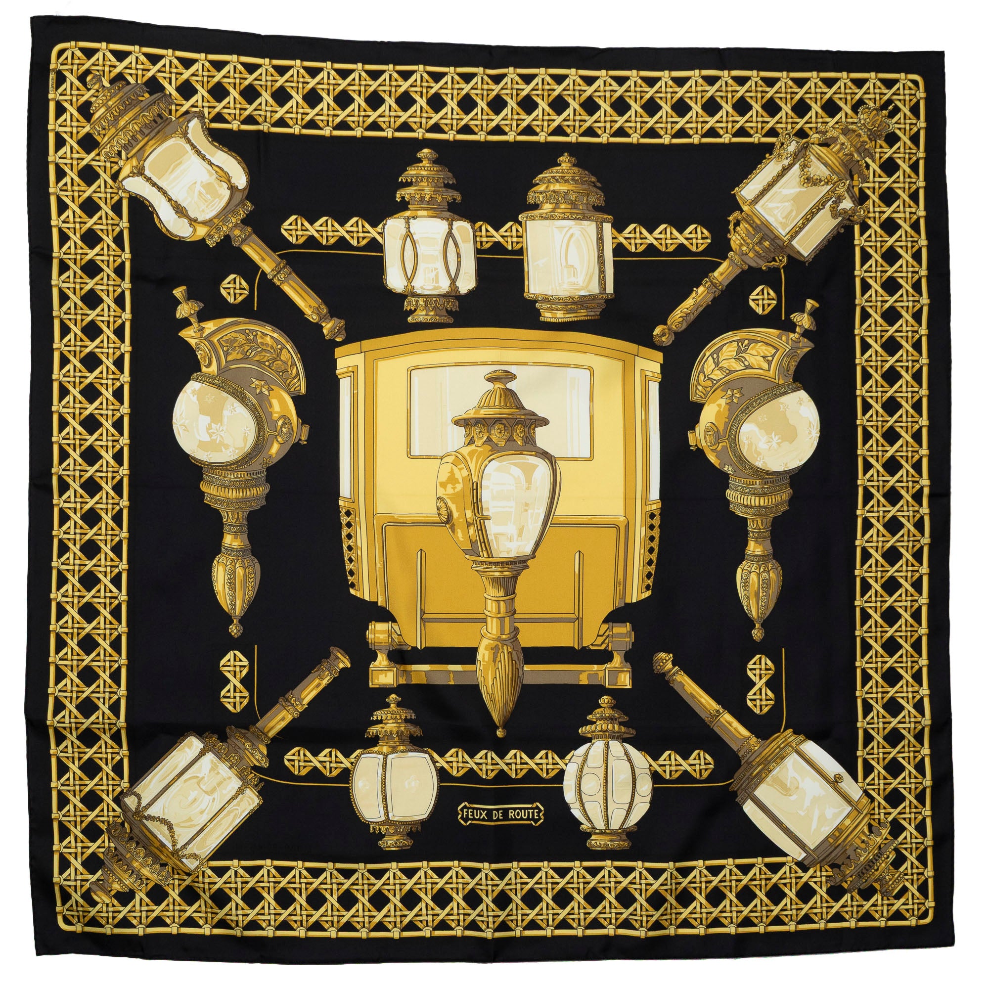 Scarf Scarf Black 100% Twill Silk