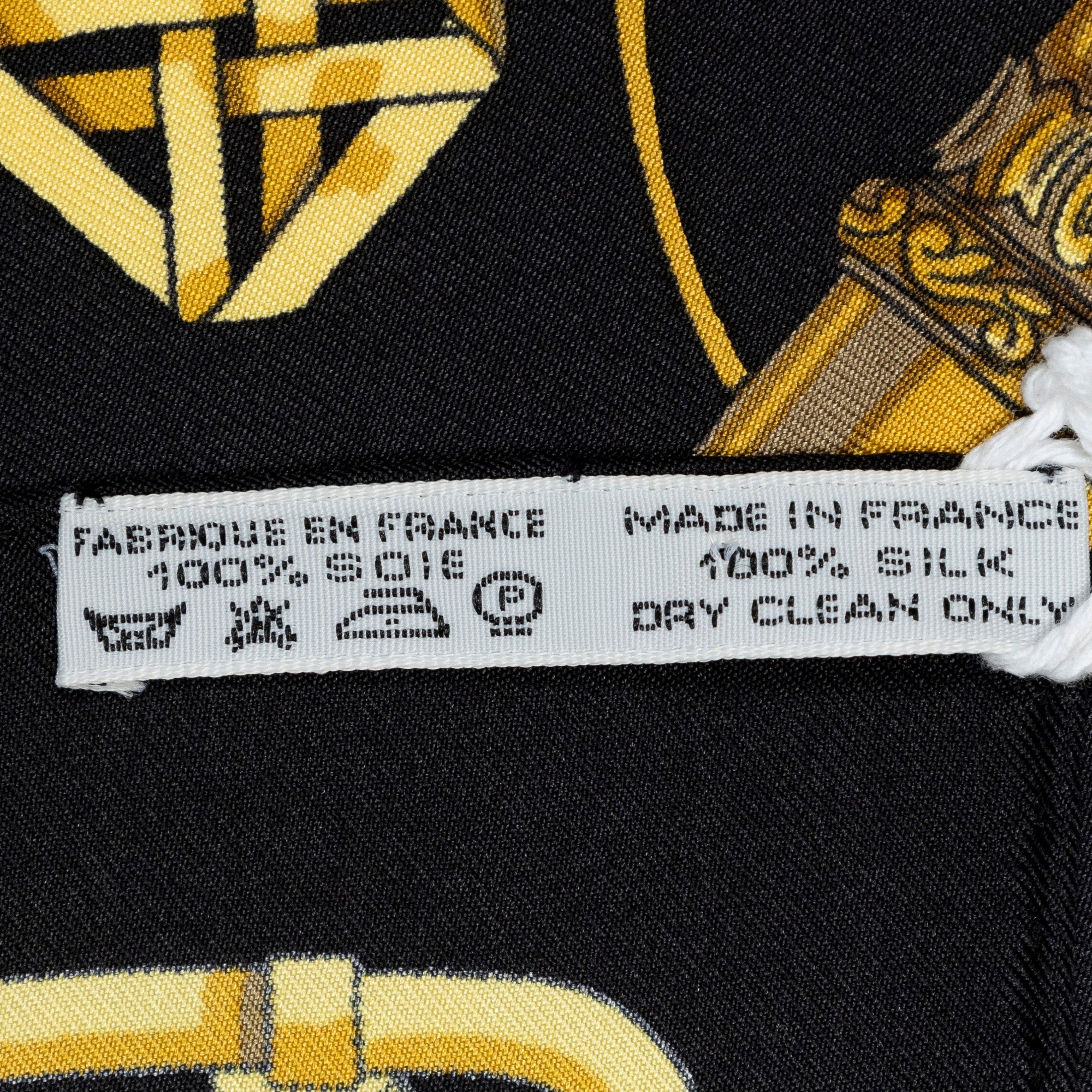 Scarf Scarf Black 100% Twill Silk