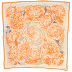 Scarf Scarf Orange 100% Twill Silk