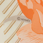 Scarf Scarf Orange 100% Twill Silk