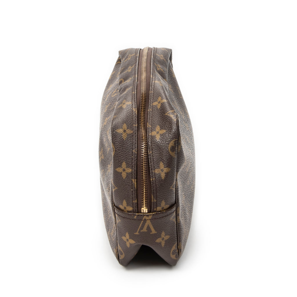 Pouch Toiletry Pouch GM Brown Monogram Canvas