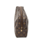 Pouch Toiletry Pouch GM Brown Monogram Canvas