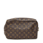 Pouch Toiletry Pouch GM Brown Monogram Canvas