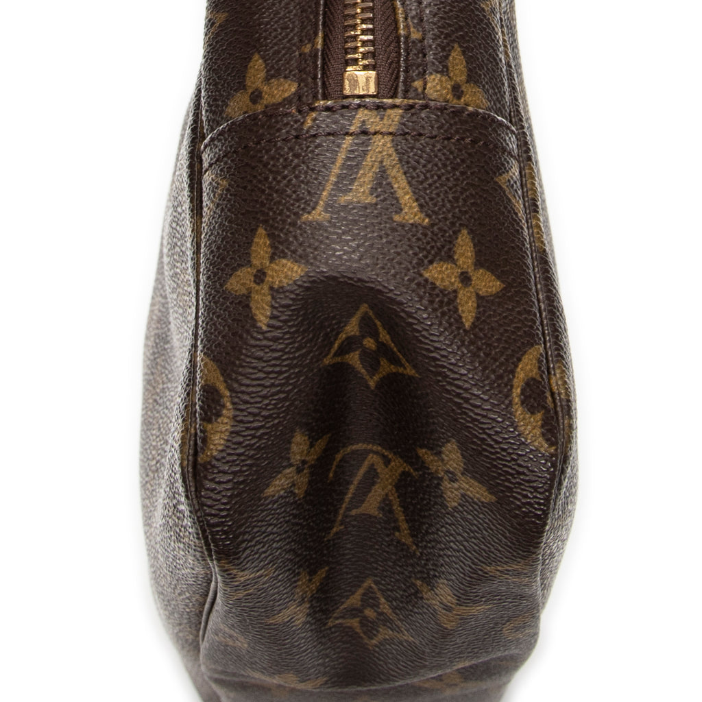 Pouch Toiletry Pouch GM Brown Monogram Canvas
