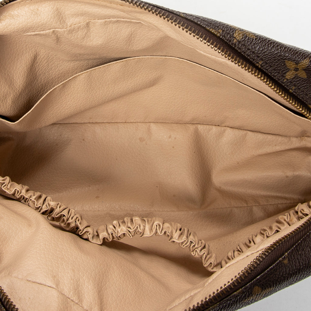 Pouch Toiletry Pouch GM Brown Monogram Canvas