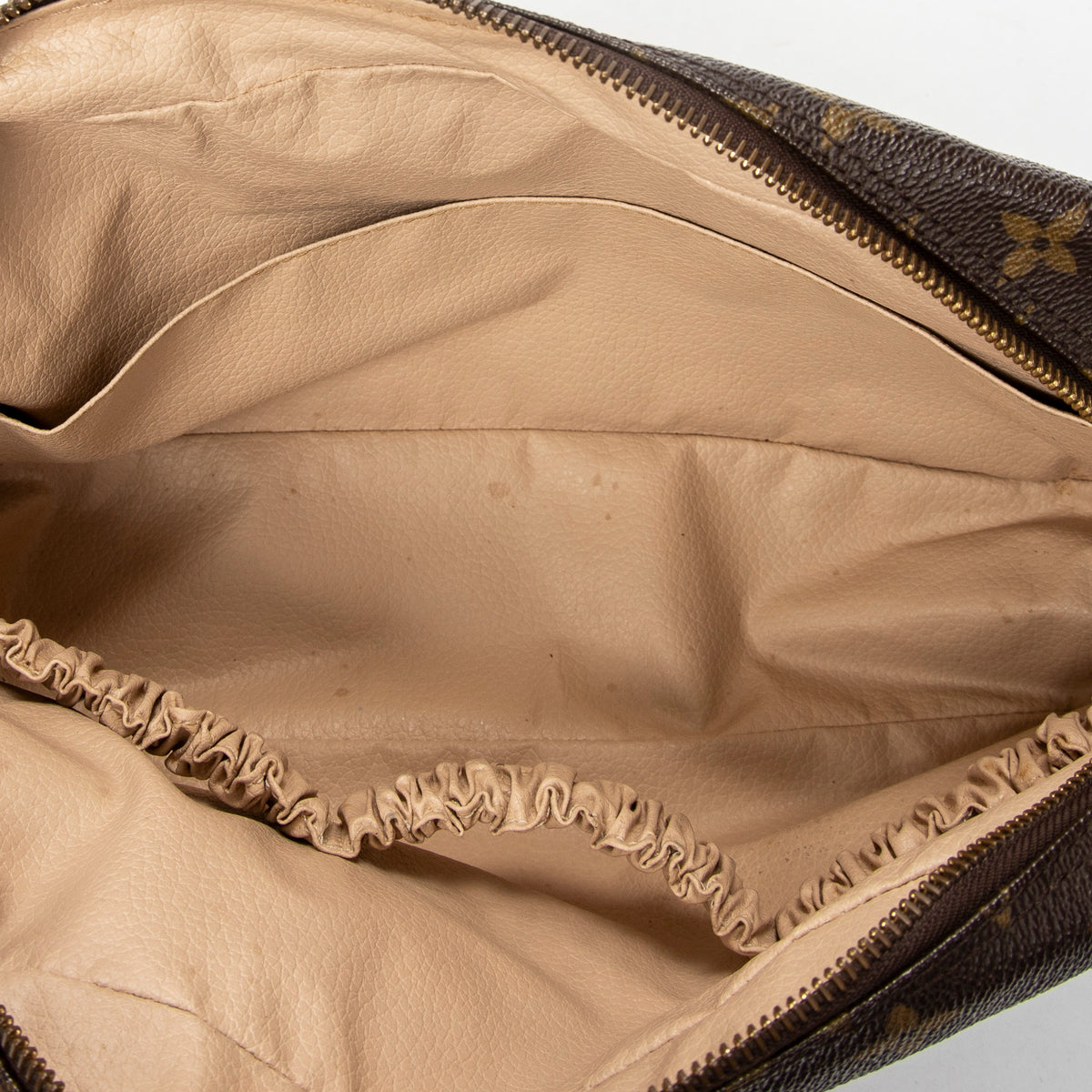Pouch Toiletry Pouch GM Brown Monogram Canvas
