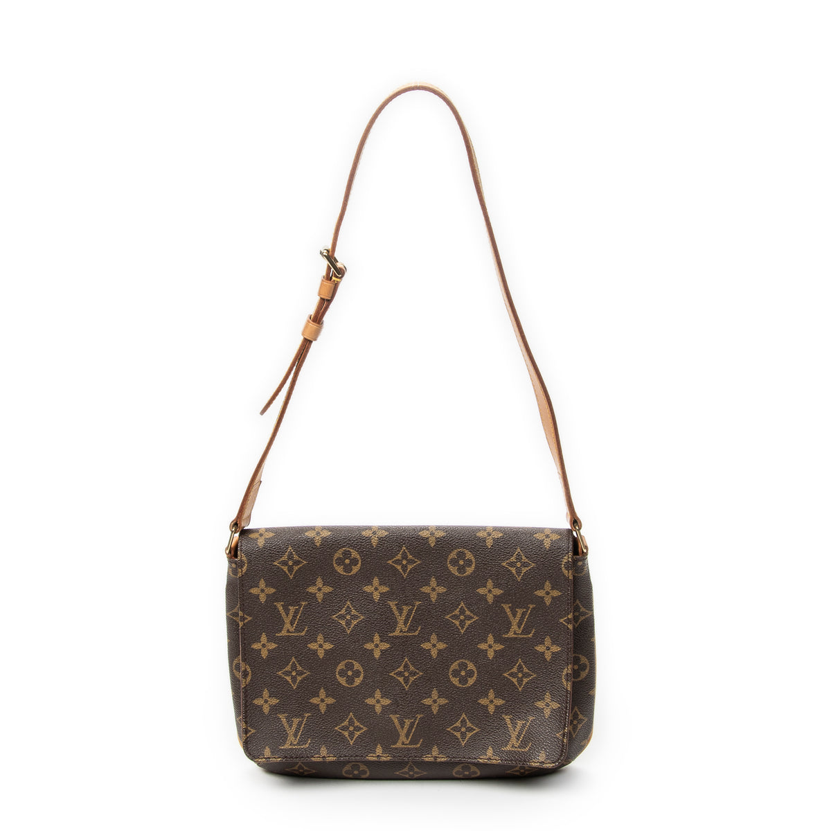 Shoulder Bag Musette Tango Brown Monogram Canvas