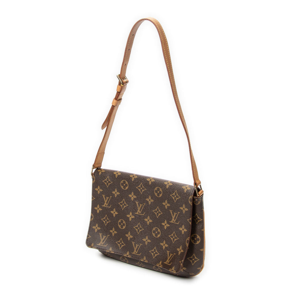 Shoulder Bag Musette Tango Brown Monogram Canvas