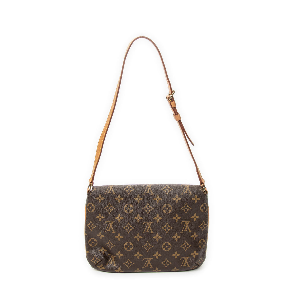 Shoulder Bag Musette Tango Brown Monogram Canvas