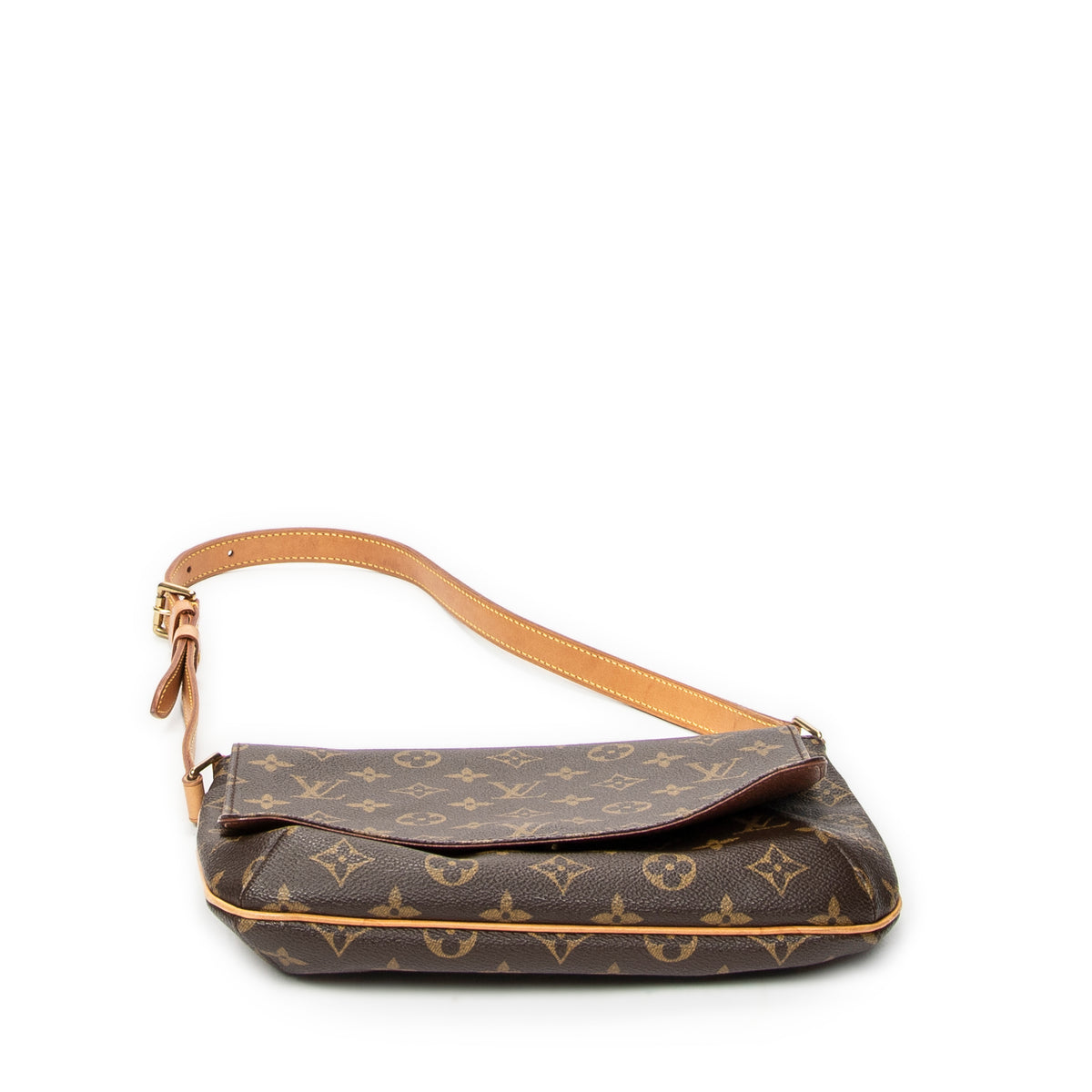 Shoulder Bag Musette Tango Brown Monogram Canvas