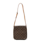 Shoulder Bag Musette Salsa Brown Monogram Canvas