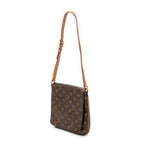 Shoulder Bag Musette Salsa Brown Monogram Canvas