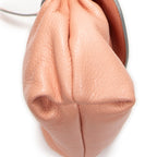 Shoulder Bag Lily Crossbody Peach Grained Calfskin Leather