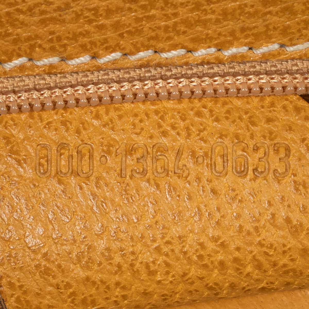 Handbag Medium Bamboo Top Handle Flap Yellow Grained Calfskin Leather