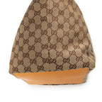 Shoulder Bag Medium Web Trapeze Tote Yellow Monogrammed Canvas