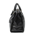 Handbag Amazona 40 Black Calfskin Leather