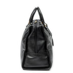 Handbag Amazona 40 Black Calfskin Leather
