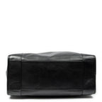 Handbag Amazona 40 Black Calfskin Leather
