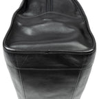 Handbag Amazona 40 Black Calfskin Leather