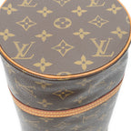 Handbag Papillon 30 Brown Monogram Canvas