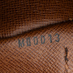 Handbag Papillon 30 Brown Monogram Canvas