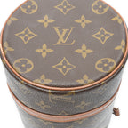 Handbag Papillon 26 Brown Monogram Canvas