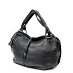 Shoulder Bag Bittersweet Hobo Black Pebbled Leather