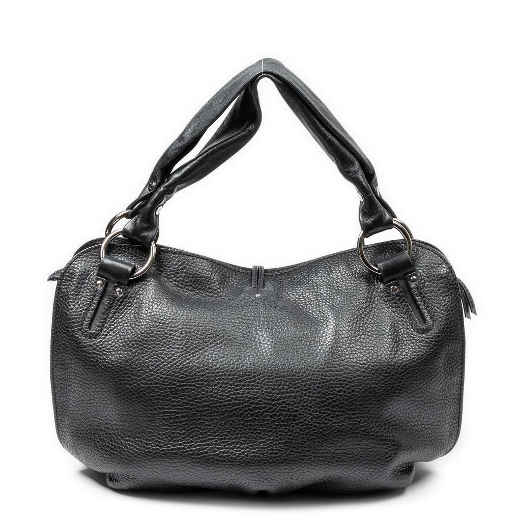 Shoulder Bag Bittersweet Hobo Black Pebbled Leather