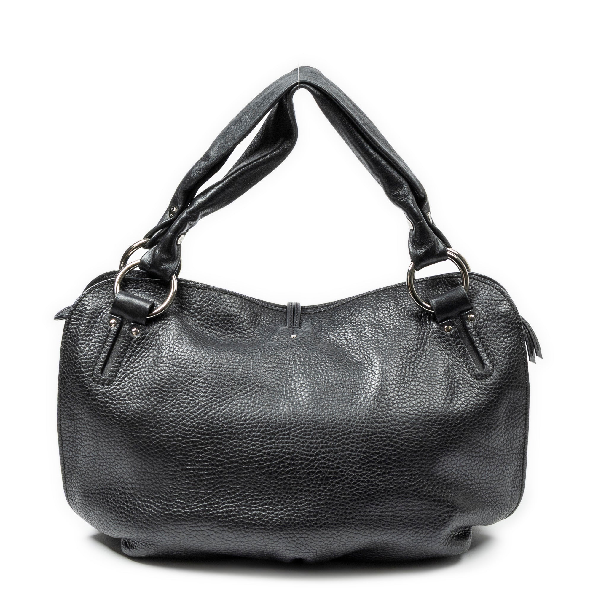Shoulder Bag Bittersweet Hobo Black Pebbled Leather