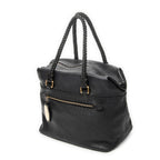 Shoulder Bag Selleria Boston Black Selleria Leather