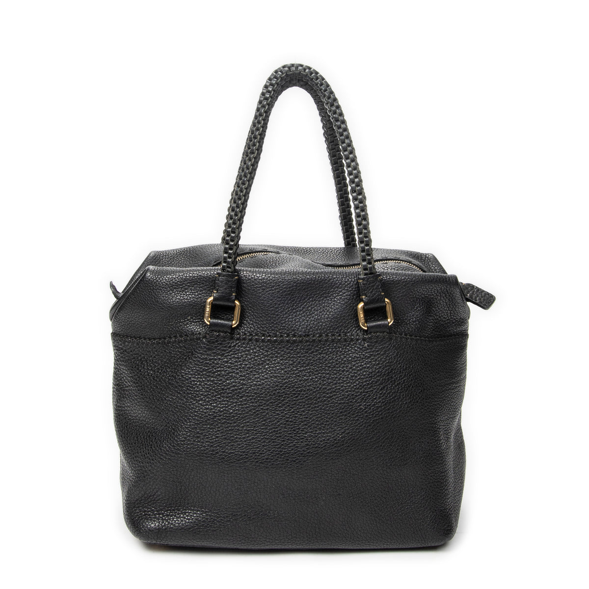 Shoulder Bag Selleria Boston Black Selleria Leather