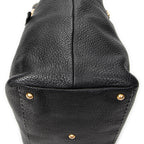 Shoulder Bag Selleria Boston Black Selleria Leather