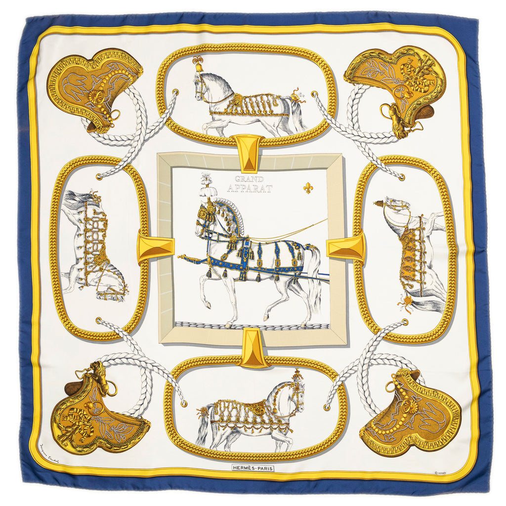 Scarf Scarf Navy 100% Twill Silk