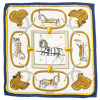 Scarf Scarf Navy 100% Twill Silk