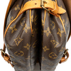 Shoulder Bag Saumur MM Brown Monogram Canvas