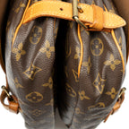 Shoulder Bag Saumur MM Brown Monogram Canvas