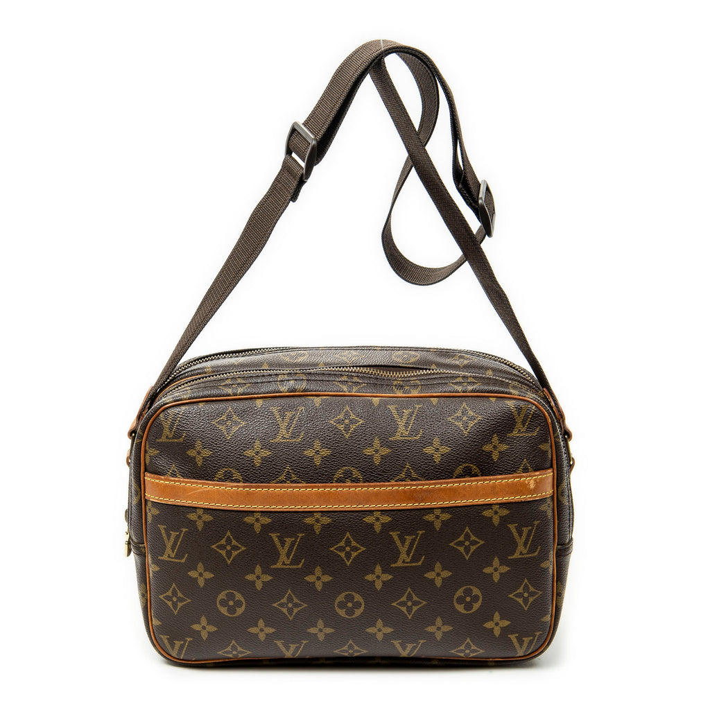Shoulder Bag Reporter PM Brown Monogram Canvas