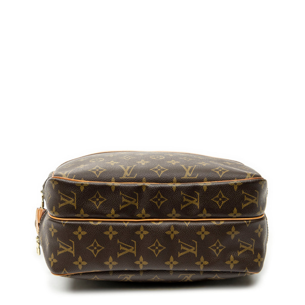 Shoulder Bag Reporter PM Brown Monogram Canvas