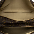 Shoulder Bag Reporter PM Brown Monogram Canvas