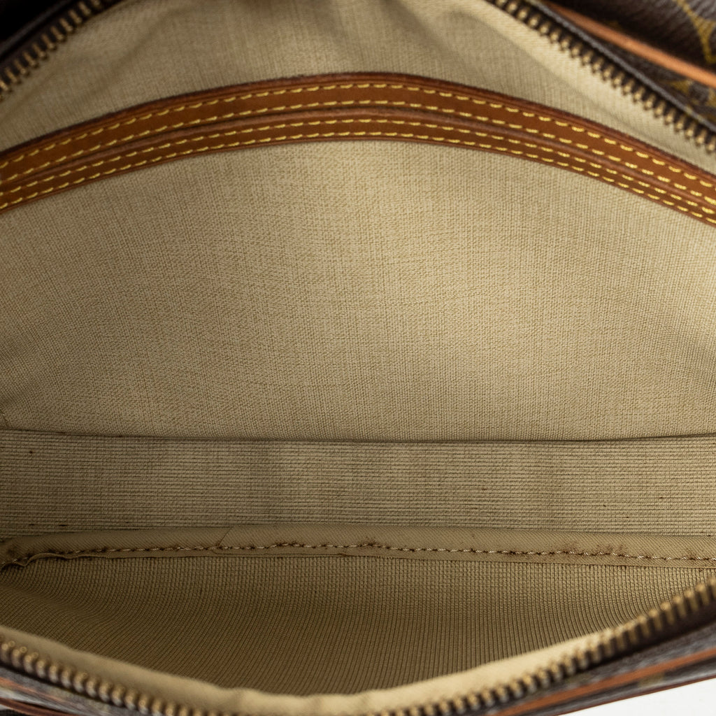 Shoulder Bag Reporter PM Brown Monogram Canvas