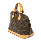 Bolso de mano Alma PM Lona Monogram Marrón